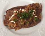 Foto del paso 5 de la receta: Hígado de ternera con cebolla caramelizada -sin azúcar-