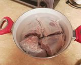 A picture of step 2 of Chinese Braised Beef Shank (酱牛肉).