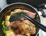A picture of step 2 of Mutton pulao.