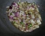 A picture of step 1 of Eggbhurji Fried Rice.