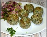 Foto del paso 5 de la receta: Bombas de papa y espinaca