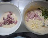 Foto del paso 3 de la receta: Muffins / magdalenas salados. De salame o jamón y queso