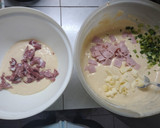 Foto del paso 3 de la receta: Muffins / magdalenas salados. De salame o jamón y queso