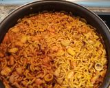 Foto del paso 3 de la receta: Fideuá de langostinos, sepia y calamar
