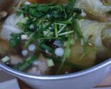 รูปขั้นตอนการทำที่ 5 ของ ต้มจืดหมูสับกะหล่ำปลี