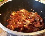 A picture of step 1 of Stir fried beef and Brocolli.