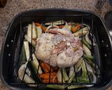 Foto langkah ke 4 dari resep Roasted Chicken & Saus Butter Lemon.