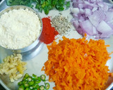 கேரட் பக்கோடா ரெசிபி ஸ்டேப் 1 புகைப்படம்
