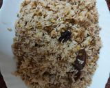 A picture of step 2 of Khichadi chamman polaw.