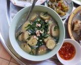 Hình bước làm 4 của món Canh chuối xanh nấu tôm