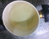 A picture of step 3 of Kunafa with Custard.