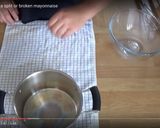 A picture of step 1 of How to make mayonnaise and fix it if it splits.
