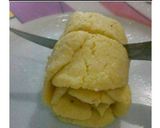 A picture of step 8 of Gram flour cookies in rose shape.