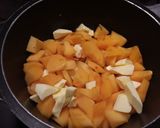 Foto del paso 1 de la receta Pudin de caqui sin leche