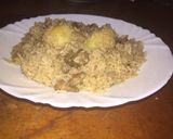A picture of step 8 of Pilau.