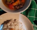 Foto langkah ke 5 dari resep Garang Asem Tetelan Sapi kuah segar mantab.