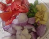 A picture of step 2 of Chicken Achari Handi 🍲🍲🍲.