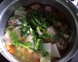 รูปขั้นตอนการทำที่ 11 ของ แกงจืดเต้าหู้ถั่วเหลืองหมูสับ🐷