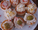 Foto del paso 2 de la receta: Volovanes rellenos de ensaladilla
