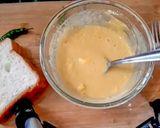 A picture of step 4 of Bread pakora chat.