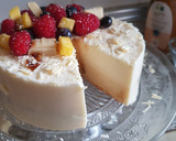 Foto del paso 17 de la receta: Tarta Mousse de Chocolate Blanco (sin azúcar)