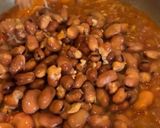 A picture of step 2 of Fava bean dip. فول مدمس fool Mdamass.
