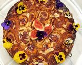 A picture of step 10 of Fig, honey and almond cake.