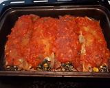 Foto del paso 6 de la receta: Canelones de espinaca y pollo