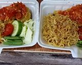 Foto langkah ke 5 dari resep Indomie Ayam Geprek.