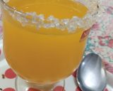 A picture of step 3 of Energy Boost Drink with ispaghol.