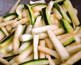 Hình bước làm 4 của món Cật Heo Xào Bí Ngòi