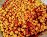 A picture of step 3 of Sweetcorn Masala Curry (no onion and garlic).