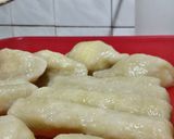 Foto langkah ke 5 dari resep Pempek Nasi tanpa Ikan plus Kuah Cuko.