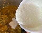 A picture of step 6 of Mughlai chicken.
