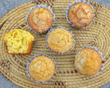 Foto del paso 3 de la receta: Muffins de naranja súper esponjosos y húmedos