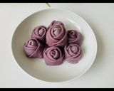 Foto langkah ke 5 dari resep Dadar Gulung Bunga Telang.