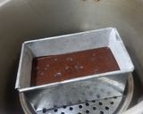 A picture of step 4 of Without oven Double chocolate chip tea cake 🎂.