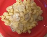 Pas rețetă Piept de pui cu ciuperci champignon și paste Cellentani 8 fotografie
