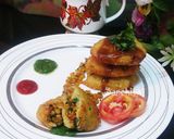 A picture of step 11 of Lentils Stuffed Crispy Poha Cutlets.