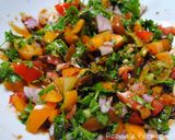 A picture of step 7 of Spicy tomato salad.