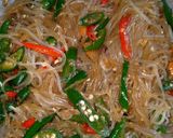 Foto langkah ke 3 dari resep Saoun cabe ijo pedas.