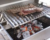 A picture of step 13 of Grilled Beef Tenderloin with Portobello Sauce.