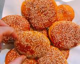 Hình bước làm 3 của món Bánh rán bí đỏ
