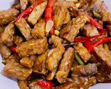 Foto langkah ke 4 dari resep Orek Tempe Kecap Warteg.