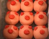 A picture of step 8 of Piggy Pull-Apart Bread.