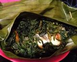 Foto langkah ke 4 dari resep Pepes ikan asin pedo.