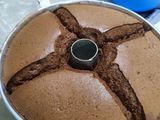 Chiffon coklat super yummy n lembut ya