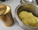 A picture of step 2 of Chakri/Chakli 😋.