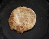 A picture of step 9 of Puran Poli / Gaddi Rotli.