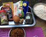 Foto langkah ke 1 dari resep Gingerbread Cookies Liburan (Gluten Free).